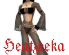 (HZ) fem.full blk dress