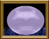 Purple moon planet