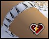 S armband white