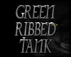 [SM]Green Ribbed TankTop