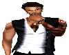 black vest w shirt