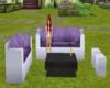Product Image for White Couch With Purple