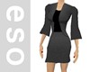 Gray Skirt Suit