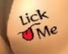 Lick Me Tatt