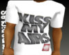 Kiss My Airs White Tee.