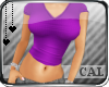 [C] Vneck Purple