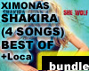 Shakira-BEST OF(4songs)