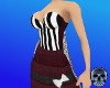 Striped Corset Gown