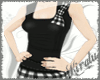 Black Plaid Bow Dress