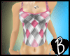 ~BZ~ Argyle Tank Pink