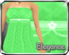 [E] Lime Angel Dress