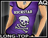 *AQ*Tee | Rockstar Purpl
