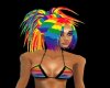 rainbow hair