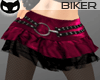 [SIN] Pink biker skirt