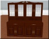 china cabinet~mahogany