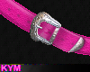 Pink & Buckle Belt