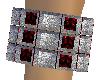 Silver Red Bracelet (R)
