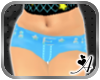 Av~Blue Punker Shorts