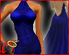 Halter Gown Cobalt