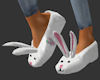 !Bunny slippers white pk