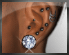 !S Diamond Pierced