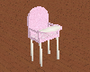 Baby Girl Pink Highchair