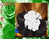  Flower-Spike Hair Piece