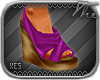 tx� Wedge Shoes } Pink