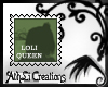 AE~Loli Queen Stamp