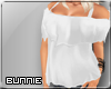 *B*Ruffle Top White