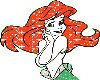 princess ariel sticker