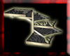 {DL} Zebra Glass Table