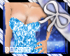 *Blue Sequin Dress
