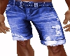 MENS BLUE JEAN SHORTS