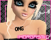!0h! OMG Necklace Black