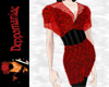 Anya Pantsuit RED Blk