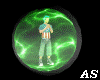 `Green Aura Shield Ball