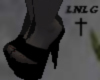 �CL Heels-Sheer Black
