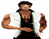 white vest w shirt