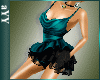 aYY-Beautiful sexy emerald black short party  dress