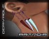 AN - K EARRINGS MALE