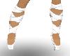 White Ballet Toe Shoes