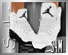 [S] AIR Jordans Black