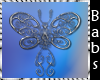 <B>Butterfly silver