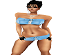 CUTE BABY BLUEZ SHORTTOP