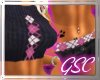 Pink Black Short Set