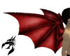 Red demon wings