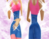 [B.H] pink jumpsuit