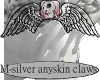 M Silver Anyskin Claws