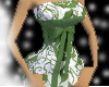 green dress